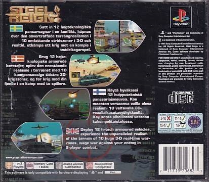 Steel Reign - PlayStation 1 (B Grade) (Genbrug)